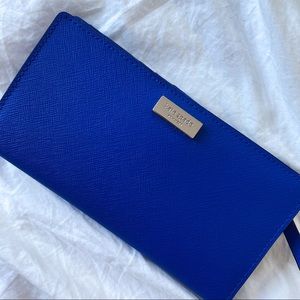 ✨ NWOT Kate Spade Wallet Royal Blue